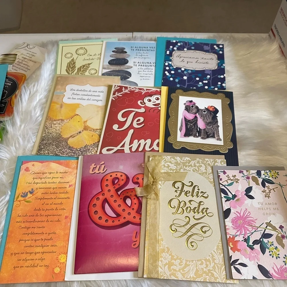 🩵5/$8 Spanish Colorful Greeting Card Collection